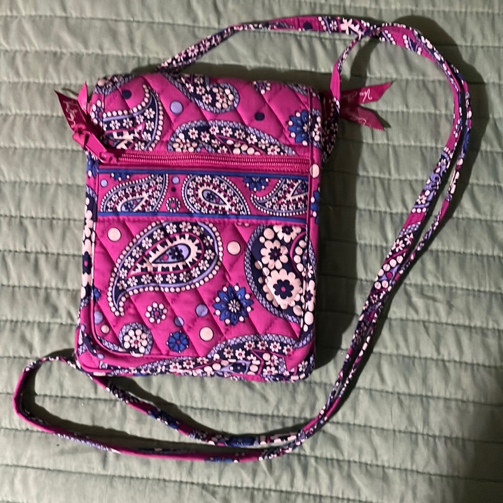 Vera Bradley Retired Boysenberry pattern crossbody